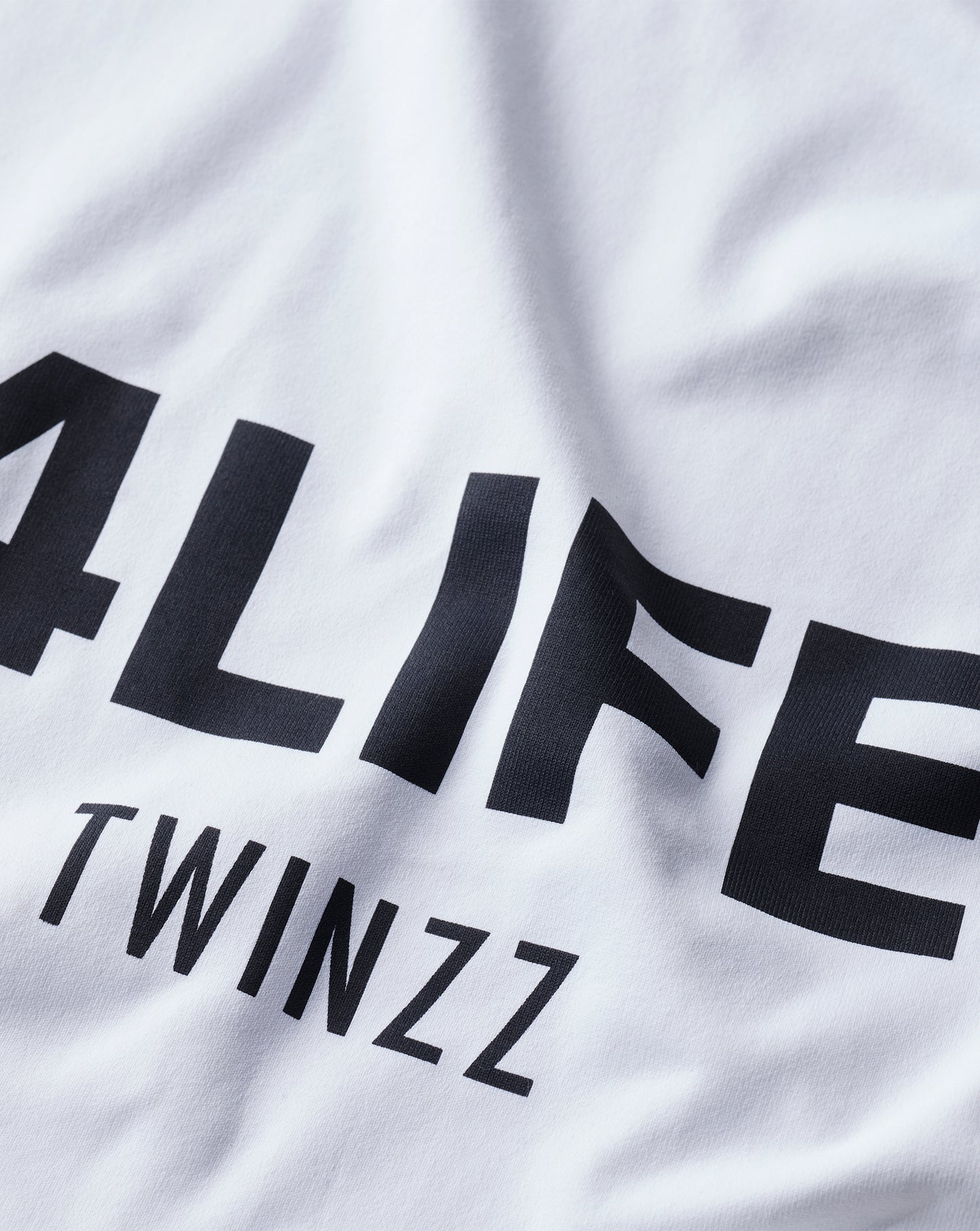 TWINZZ 4LIFE T-SHIRT - WHITE