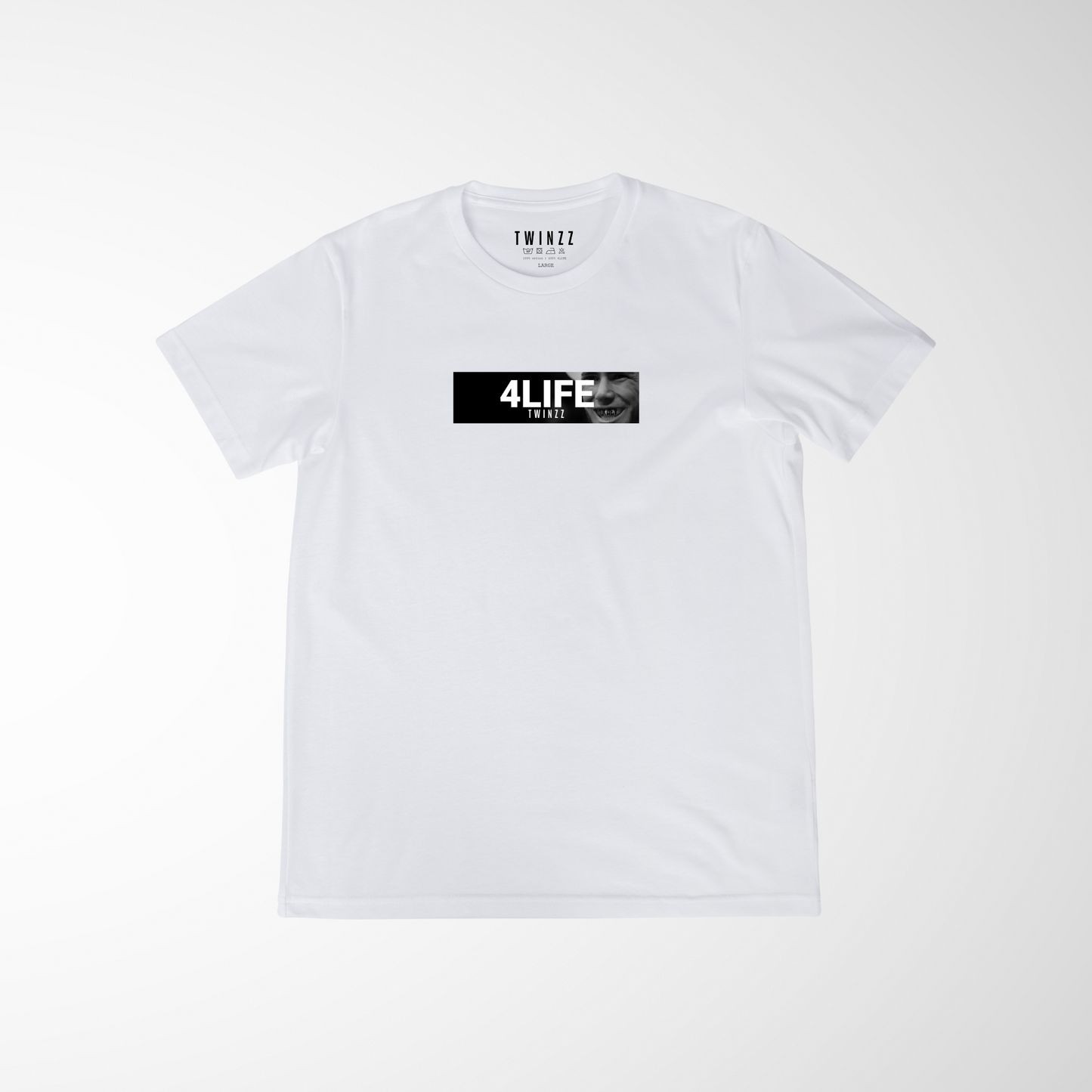 Official Mokaev x Twinzz Box Logo Tee