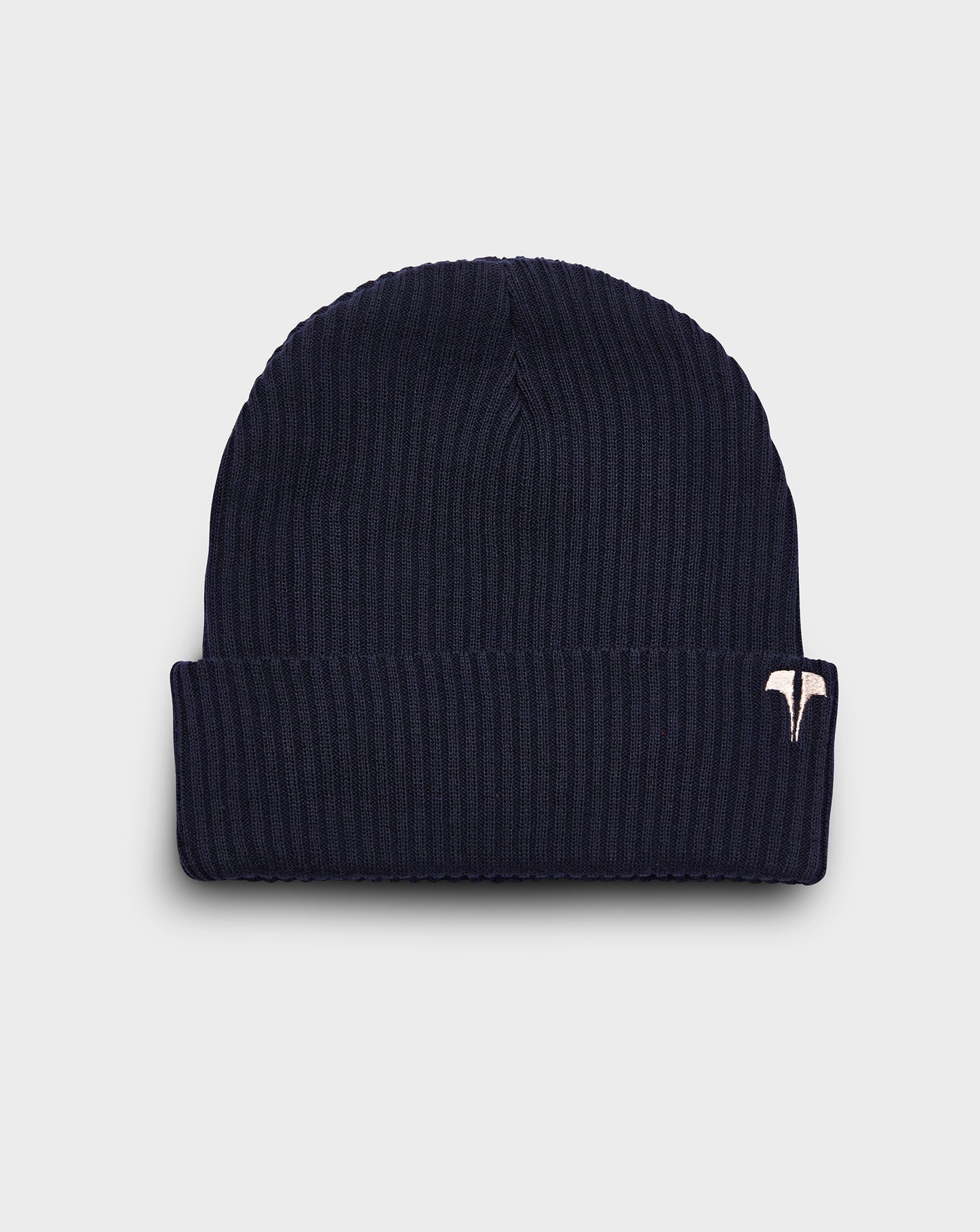 Twinzz logo navy knit beanie