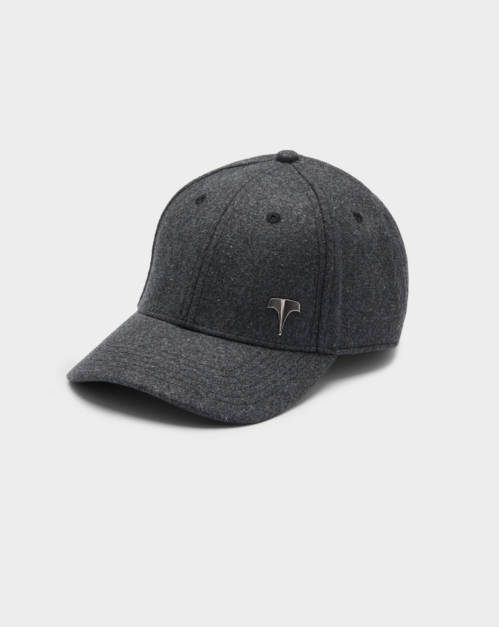 Twinzz grey pitcher cap with small silver logo