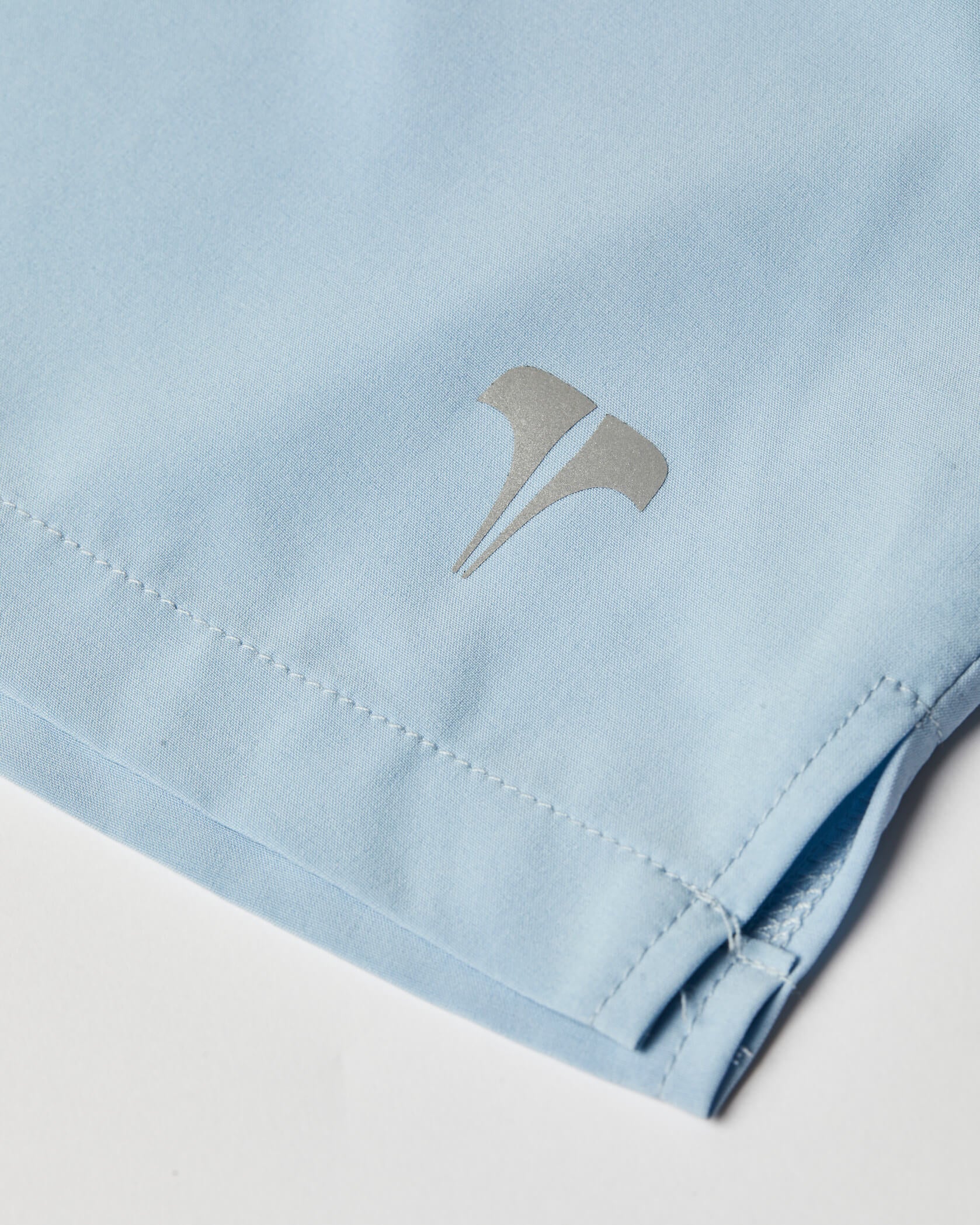 Twinzz active sky blue shorts logo