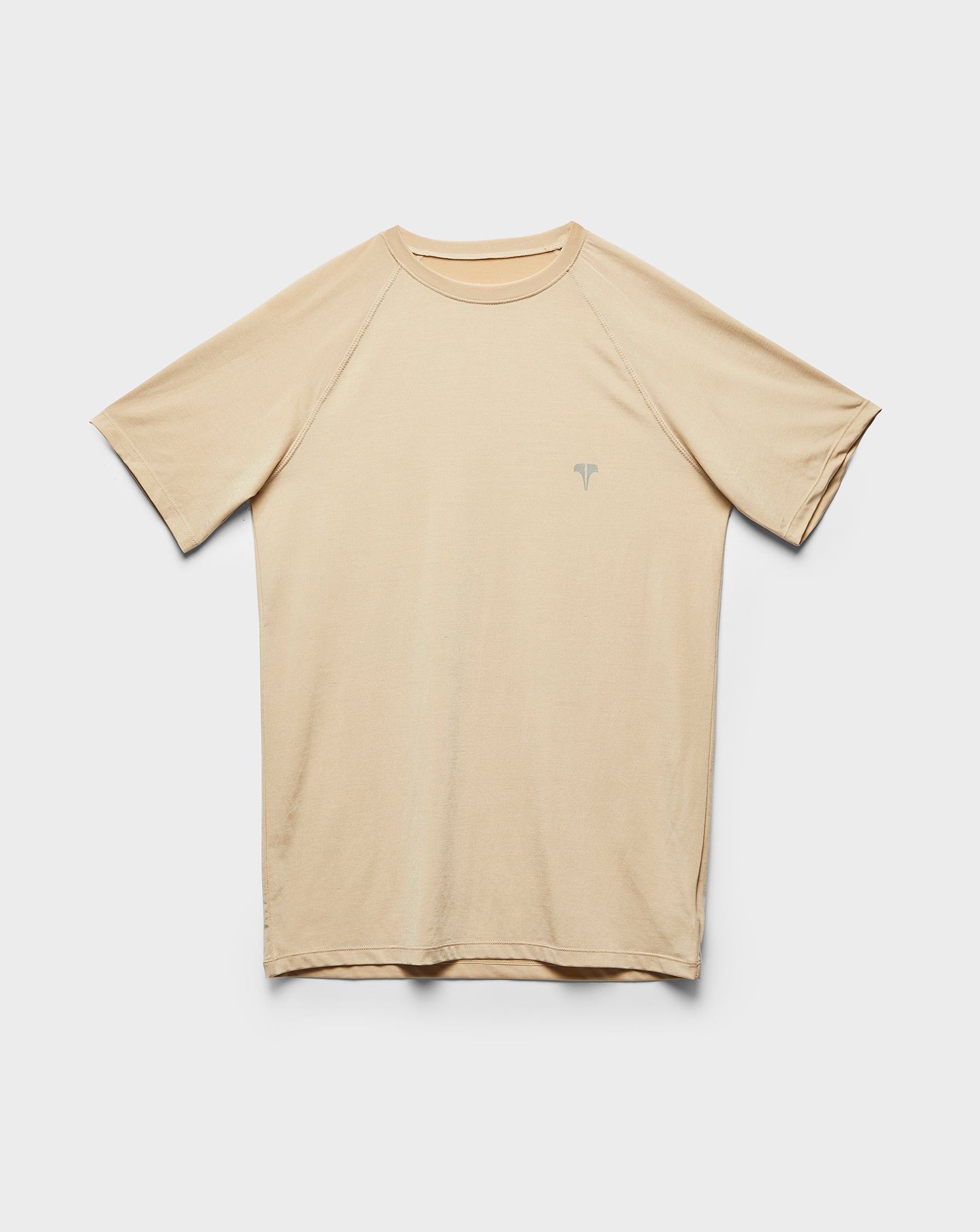Twinzz active beige t-shirt front