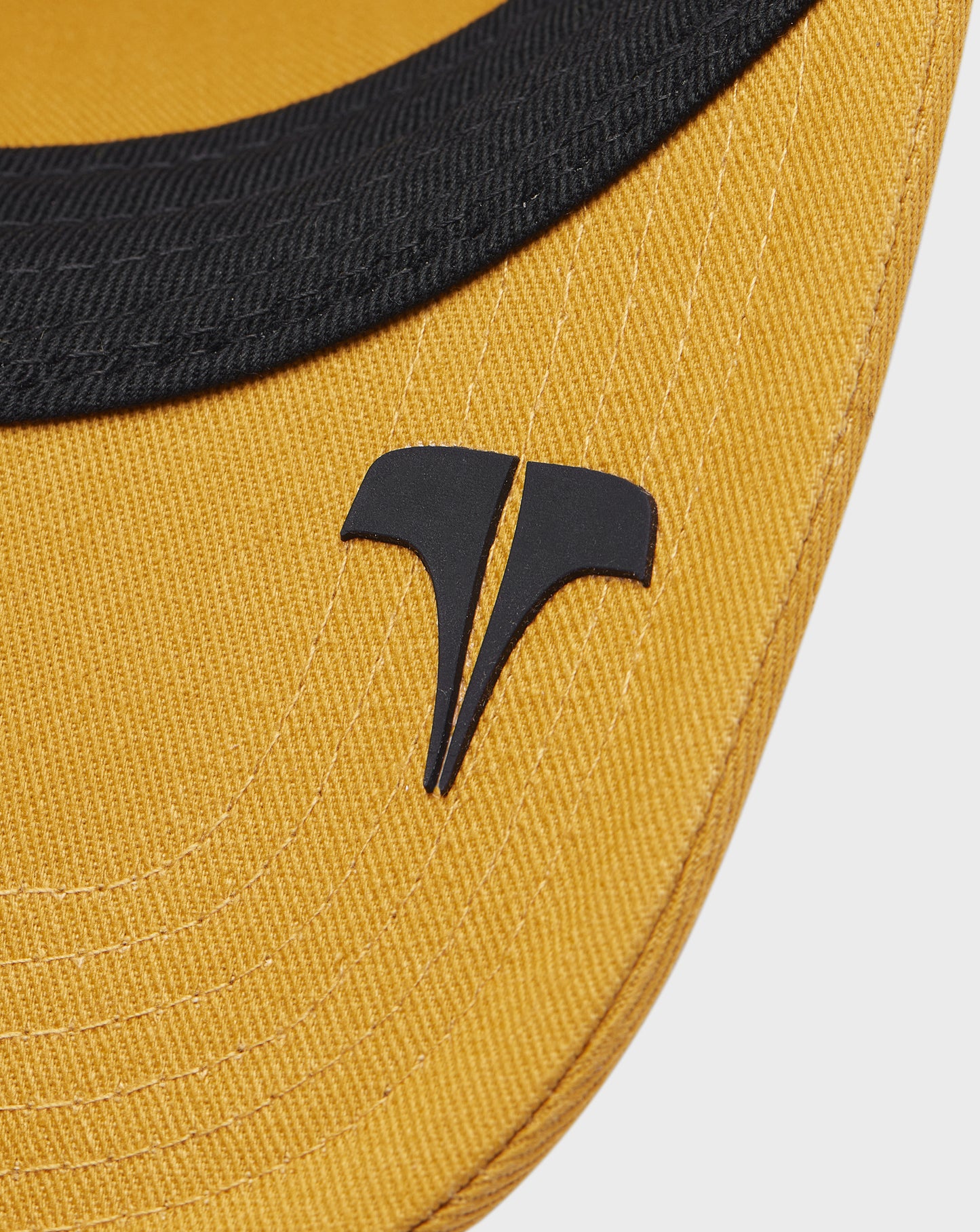 COTTON MESH LOGO TRUCKER - MUSTARD YELLOW/WHITE