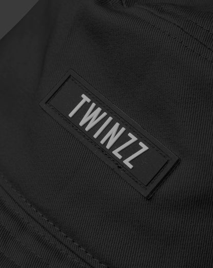 TWINZZ BUCKET HAT - BLACK