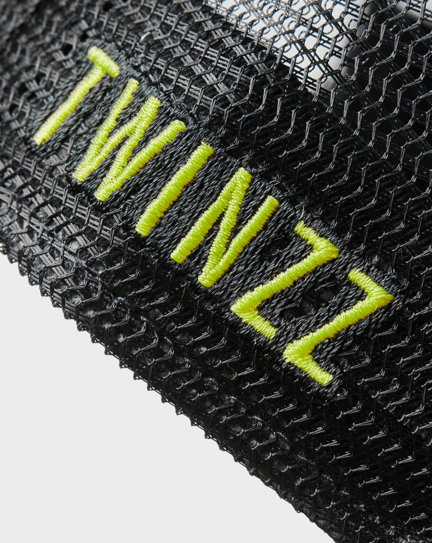 TWINZZ T LOGO EDGE TRUCKER - BLACK/LIME GREEN