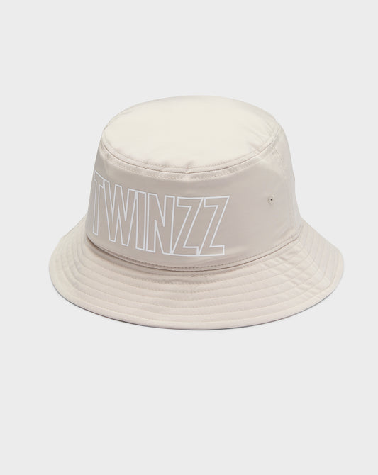 TWINZZ BUCKET HAT - BEIGE