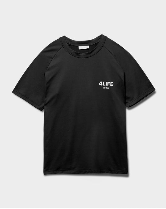 TWINZZ 4LIFE T-SHIRT - BLACK