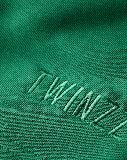 GREEN COTTON TWINZZ SHORT