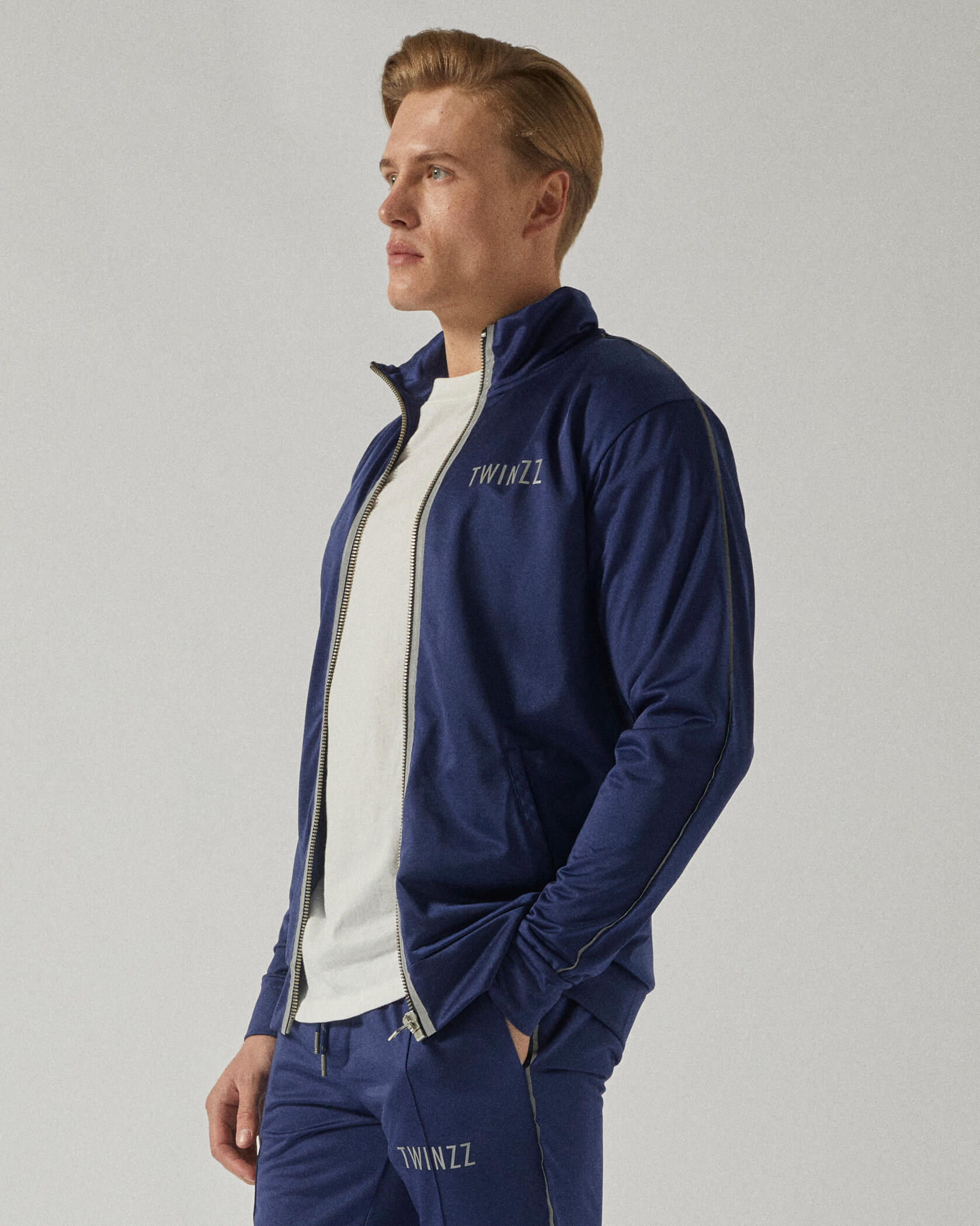 Track clearance jacket navy