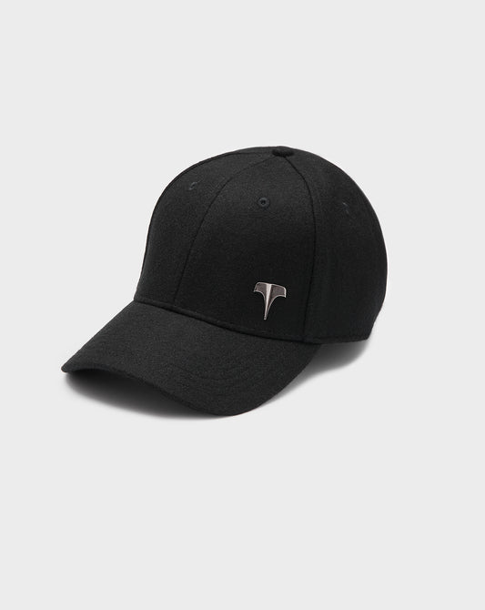 Twinzz black pitcher cap with small silver logo