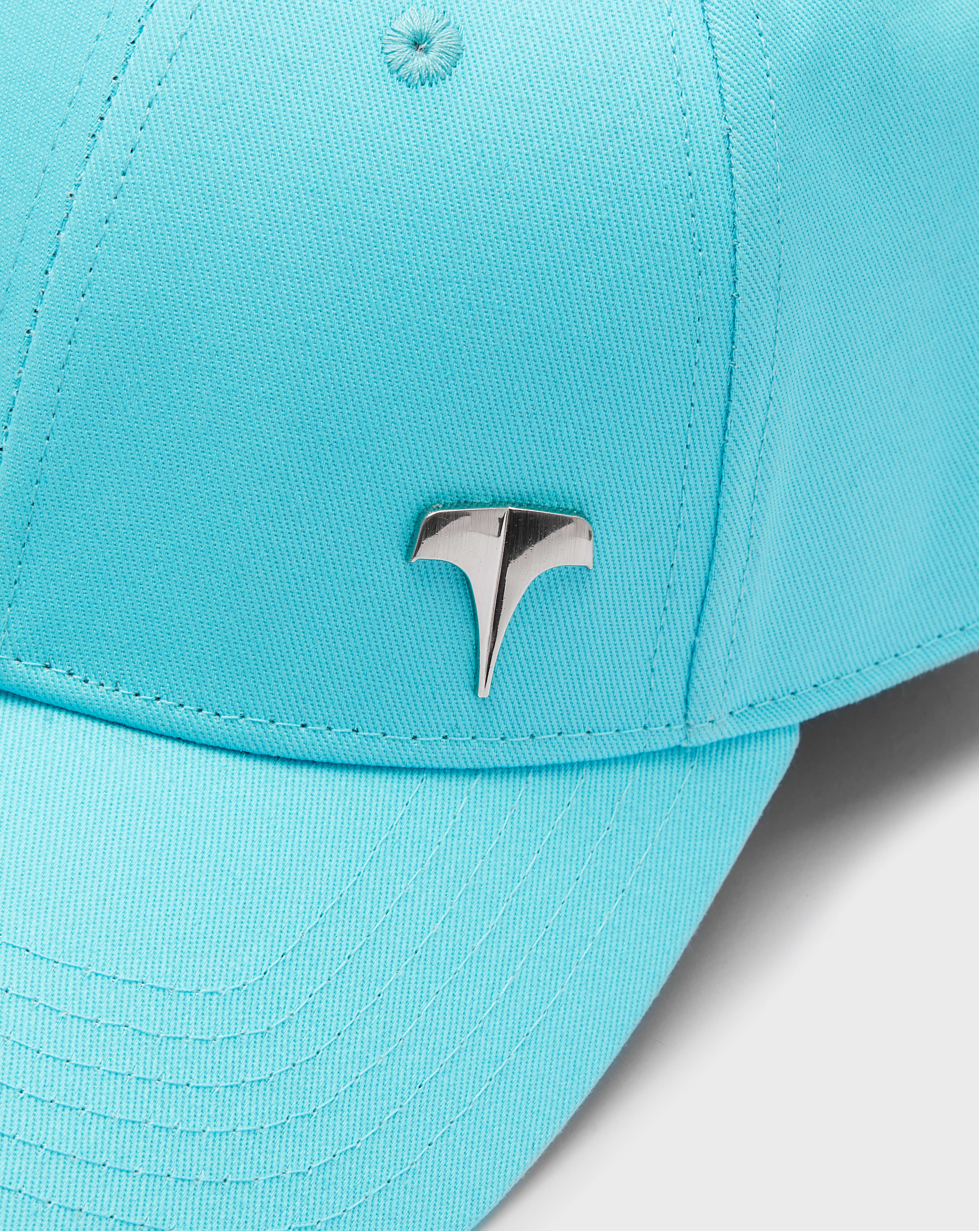 Twinzz baby blue pitcher cap silver logo