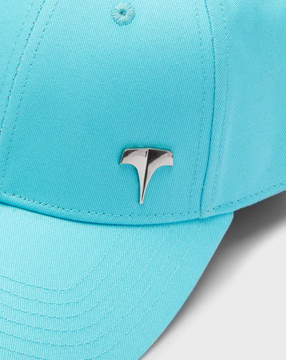 Twinzz baby blue pitcher cap silver logo