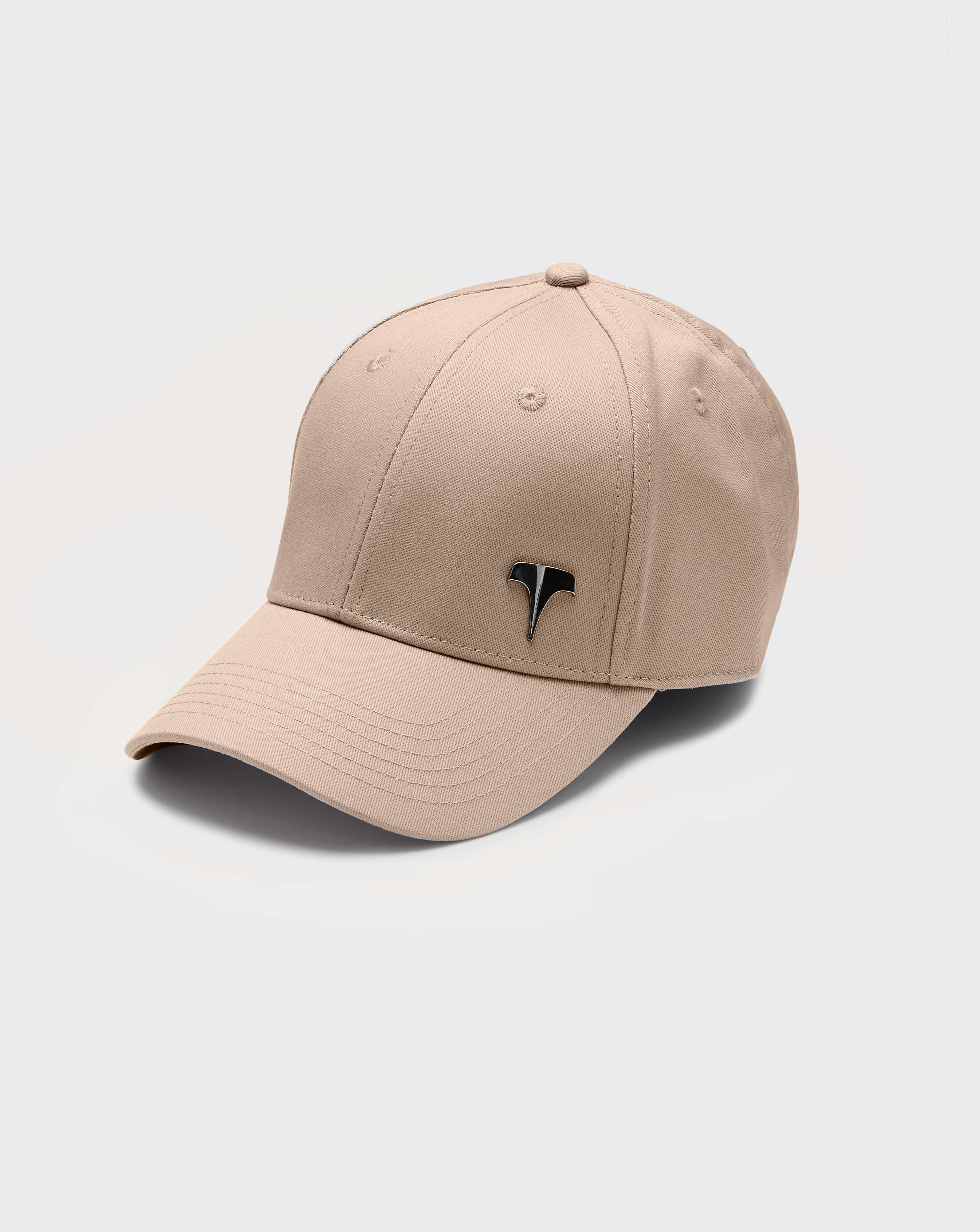 Twinzz beige pitcher cap with silver logo