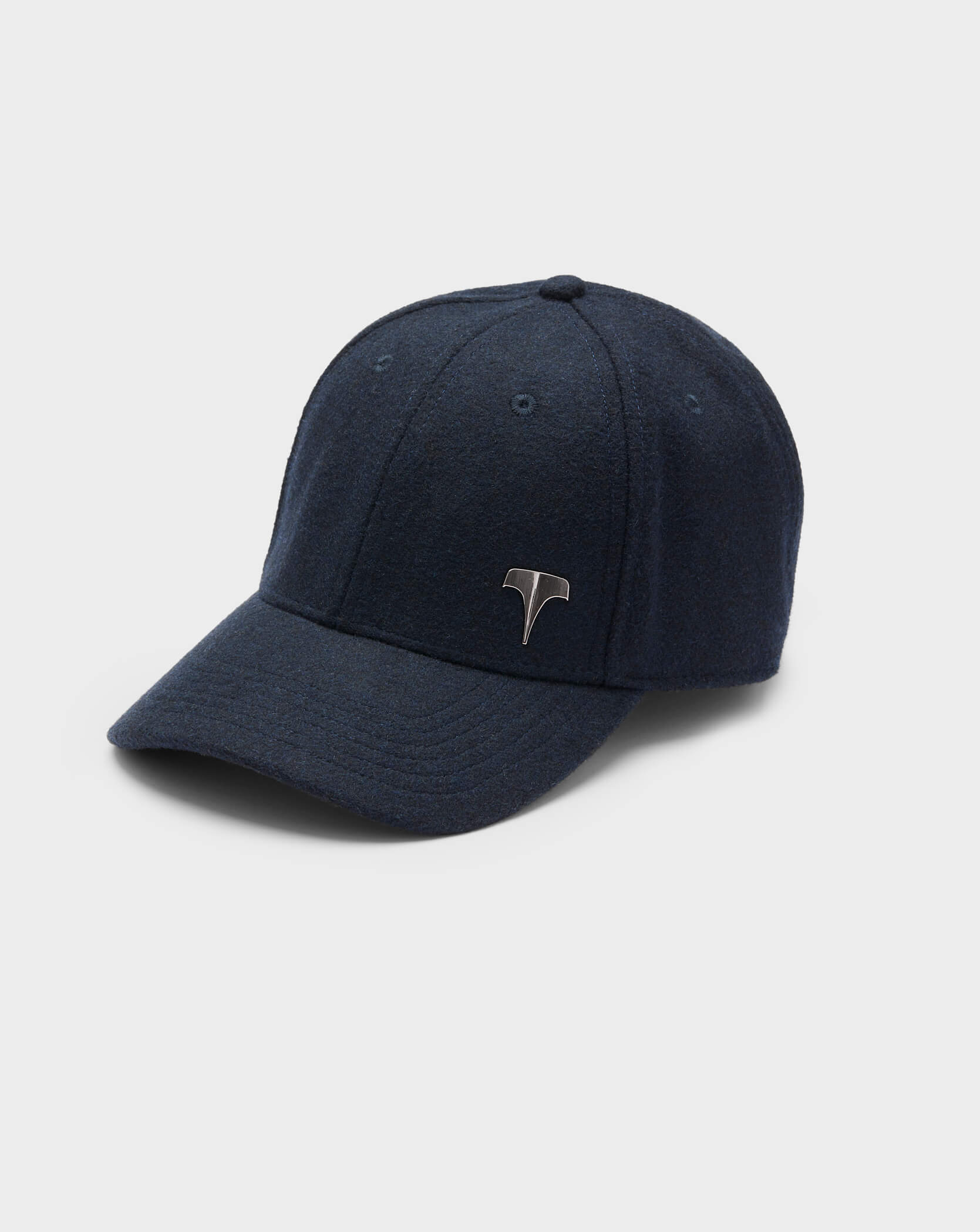 Twinzz navy pitcher cap with small silver logo
