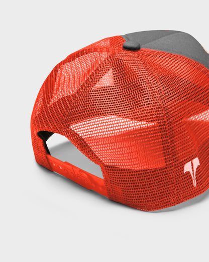 REPEAT TWINZZ TRUCKER  -  ORANGE / GREY