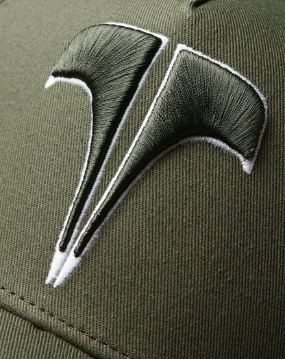 T LOGO TRUCKER  -  KHAKI