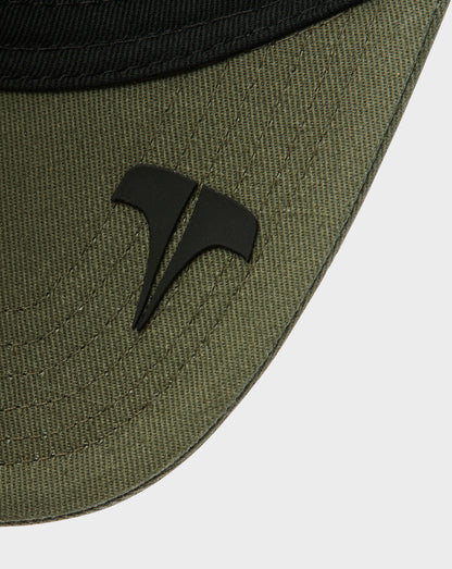 T LOGO TRUCKER  -  KHAKI