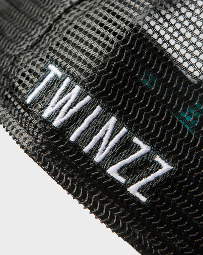 T LOGO TRUCKER  -  BLACK