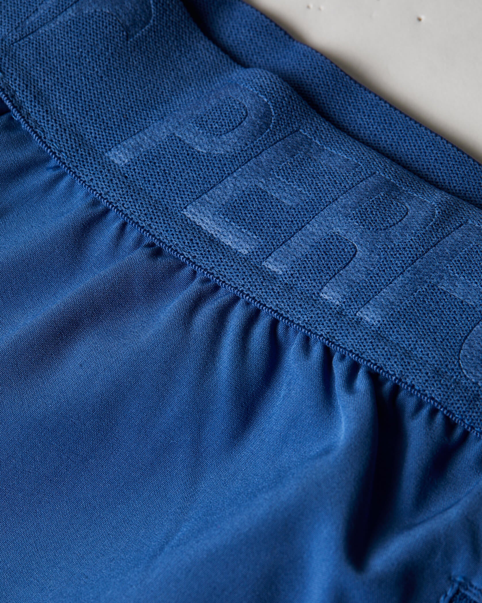 Twinzz active blue shorts waistband