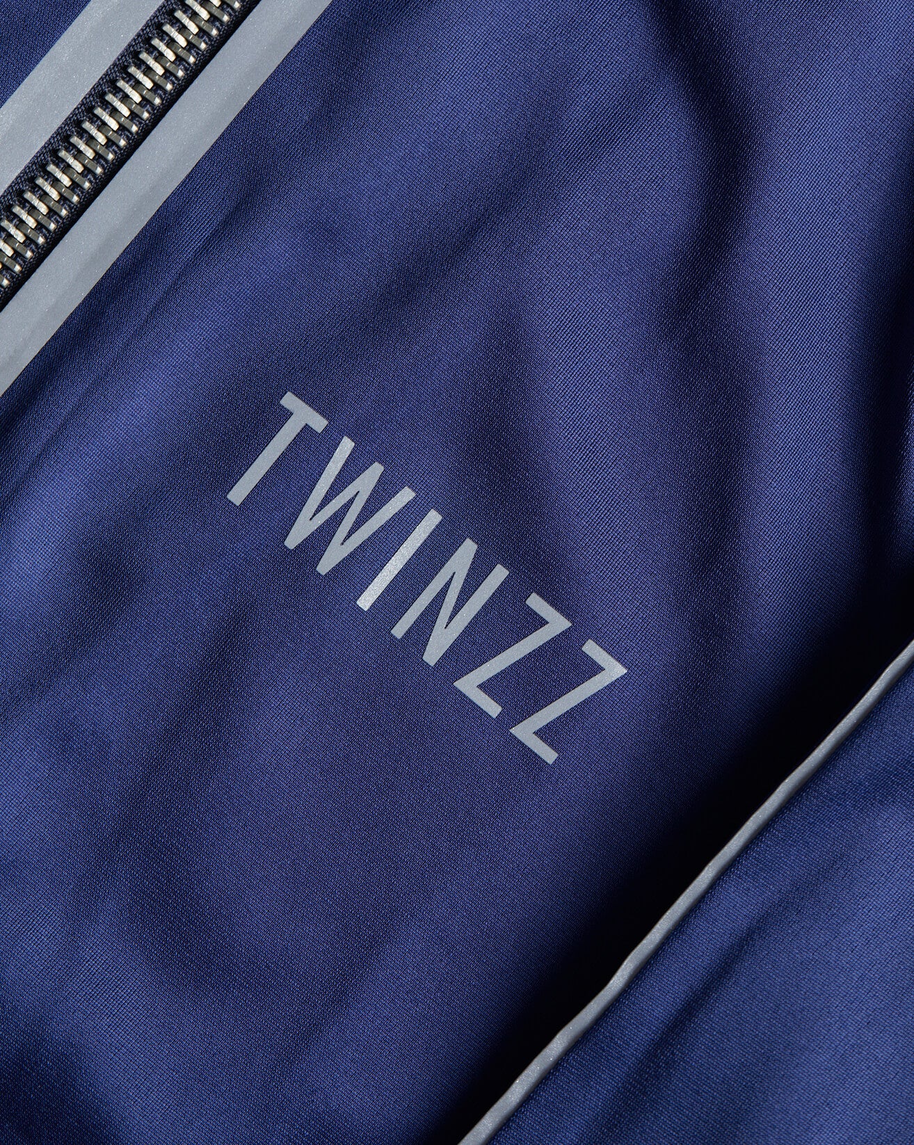 Twinzz Tech navy track jacket logo