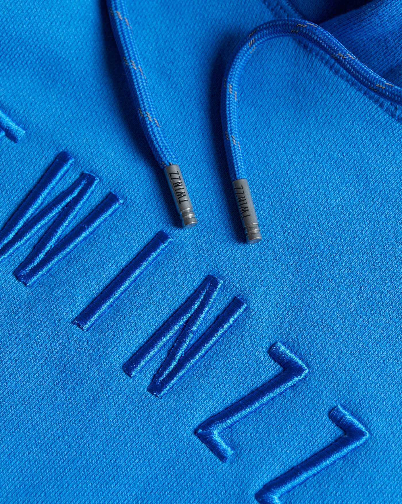 Twinzz blue hoodie logo
