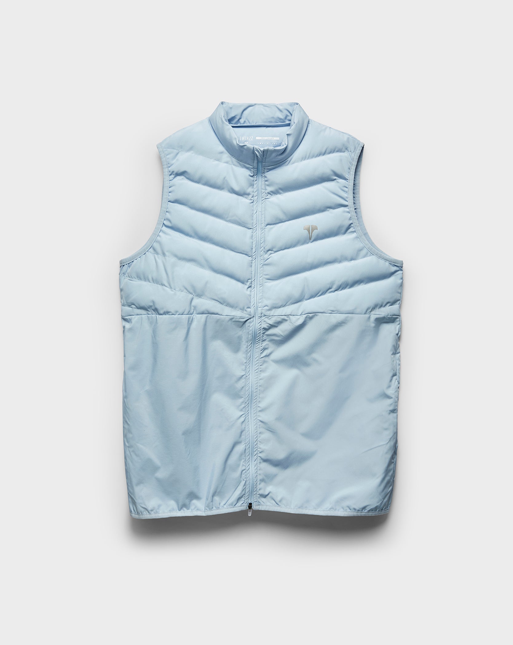 Twinzz active sky blue gilet front
