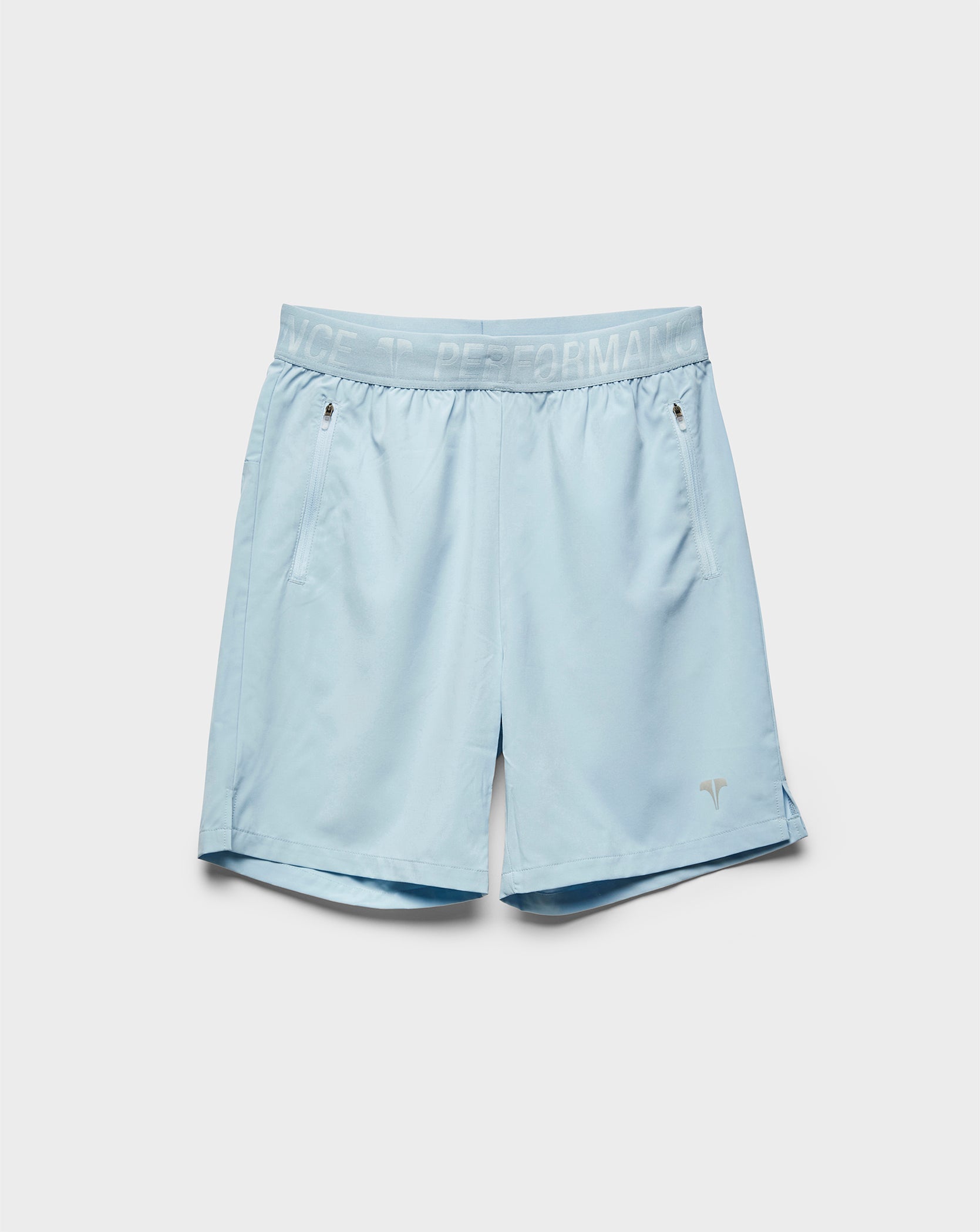 Twinzz active sky blue shorts front