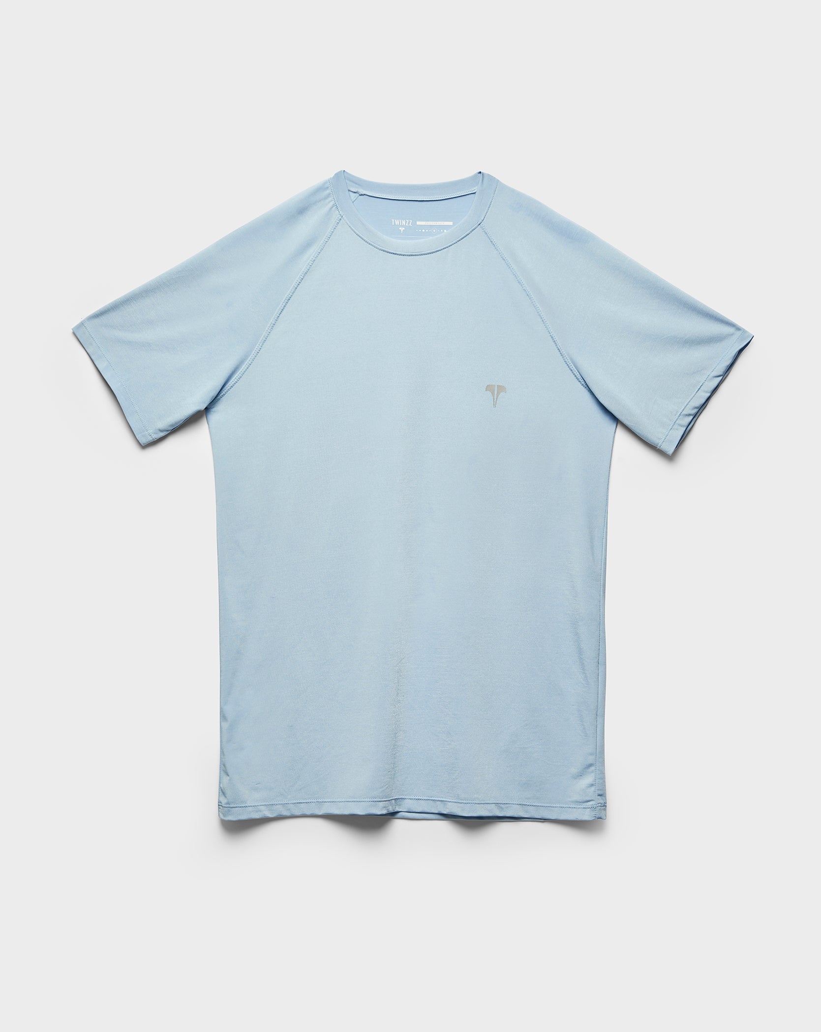 Twinzz active sky blue t-shirt front