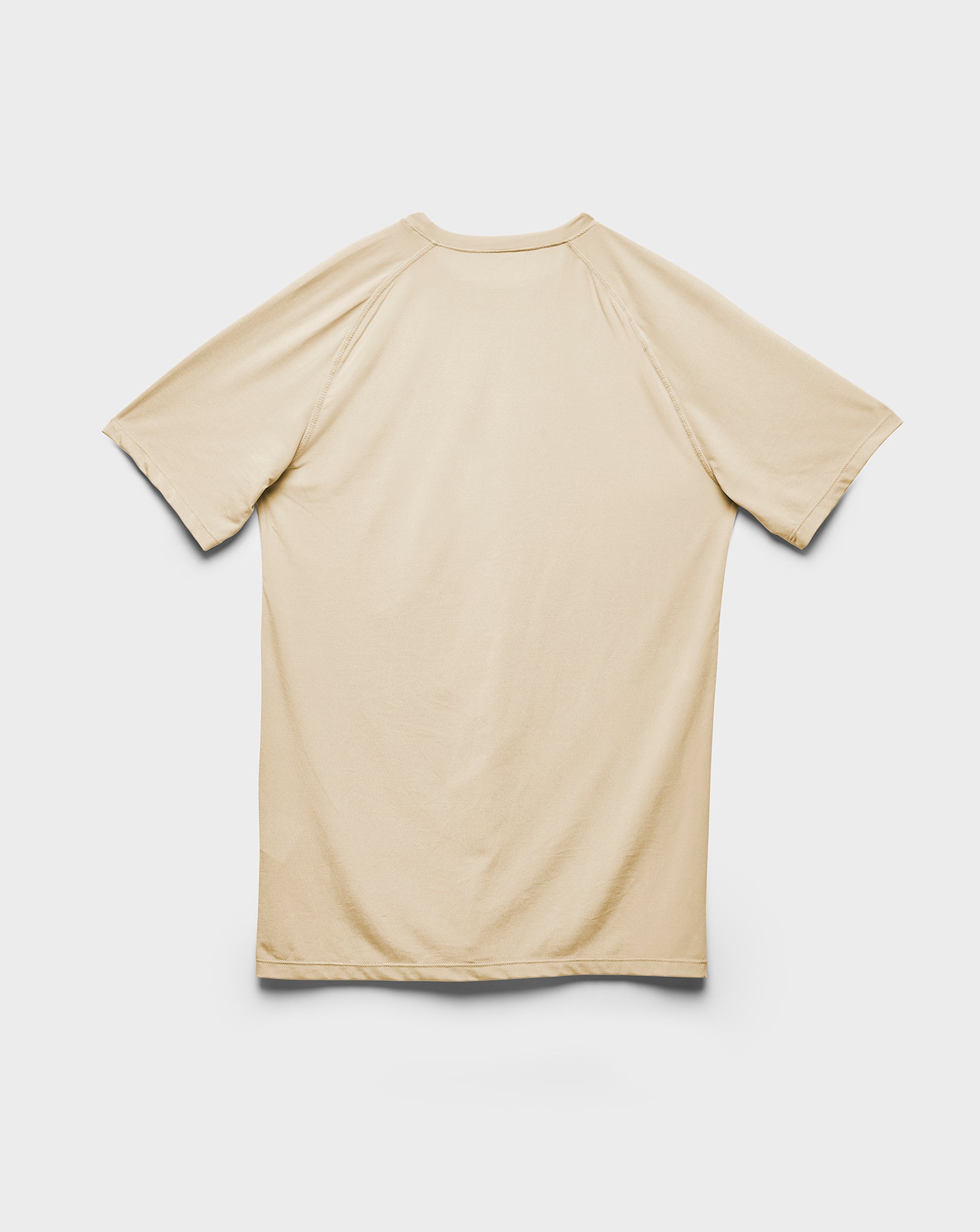 Twinzz active beige t-shirt back