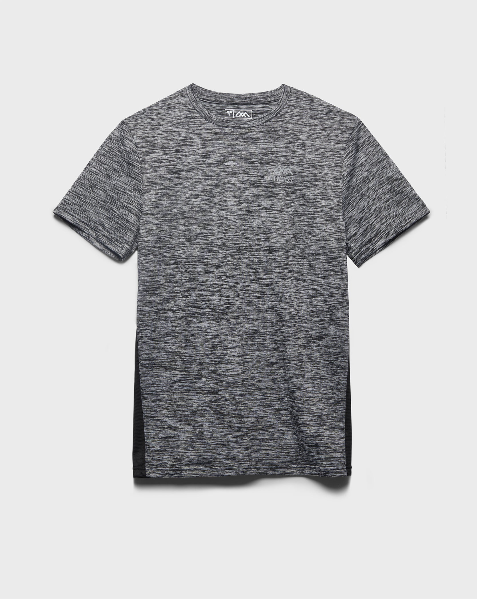 Twinzz grey and black active tee