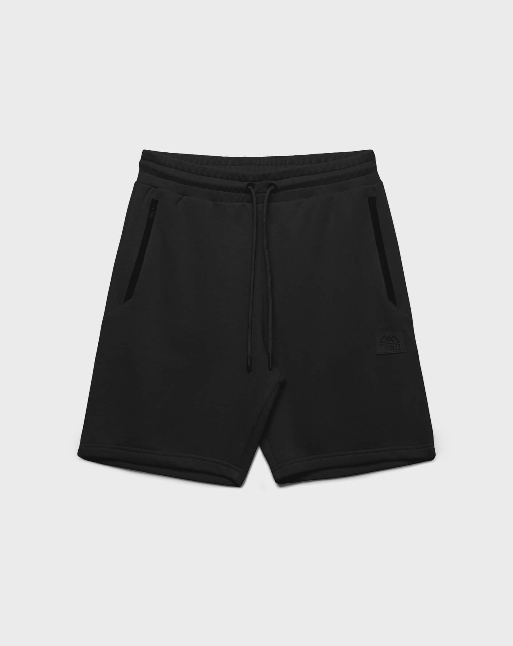 Twinzz black lifestyle shorts