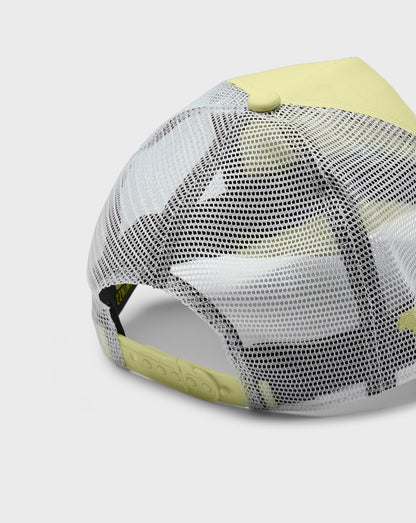 PASTEL COTTON MESH TRUCKER - YELLOW/GREEN